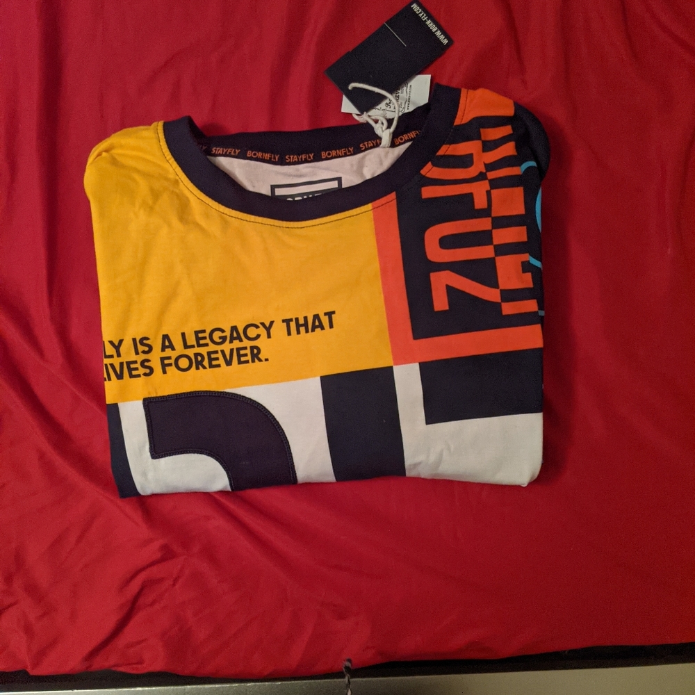 Born fly men's shirt